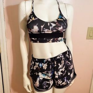 Nike Dri-Fit Indy Floral Training 3 pc Set